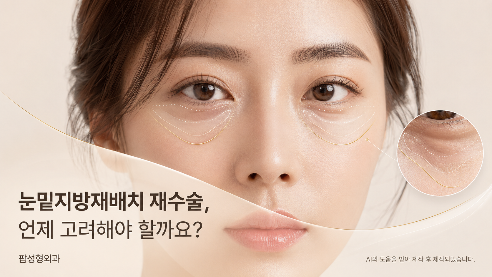 눈밑지방재배치 재수술, 언제 고려해야 할까요?