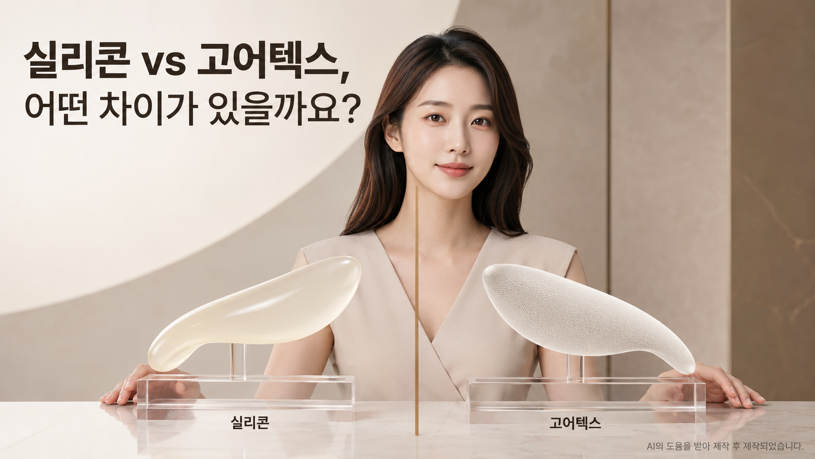 코성형 실리콘이랑 고어텍스 차이가 뭘까요?
