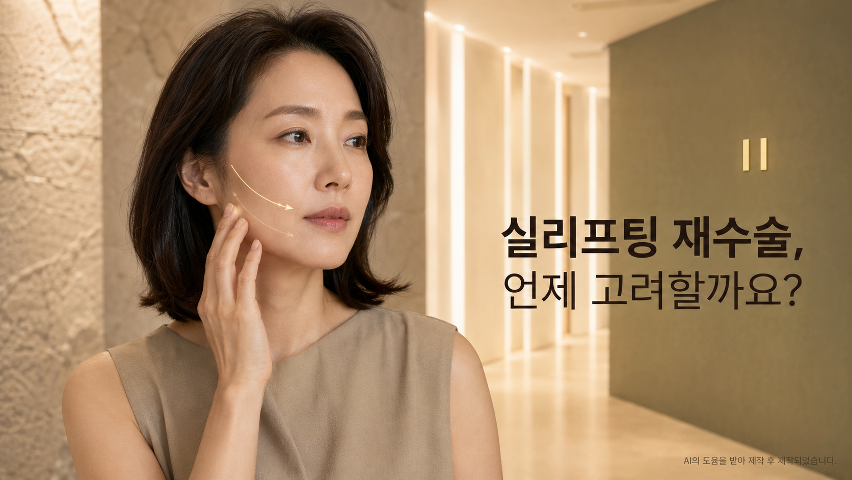 실리프팅 재수술, 언제 고려해야 할까요?