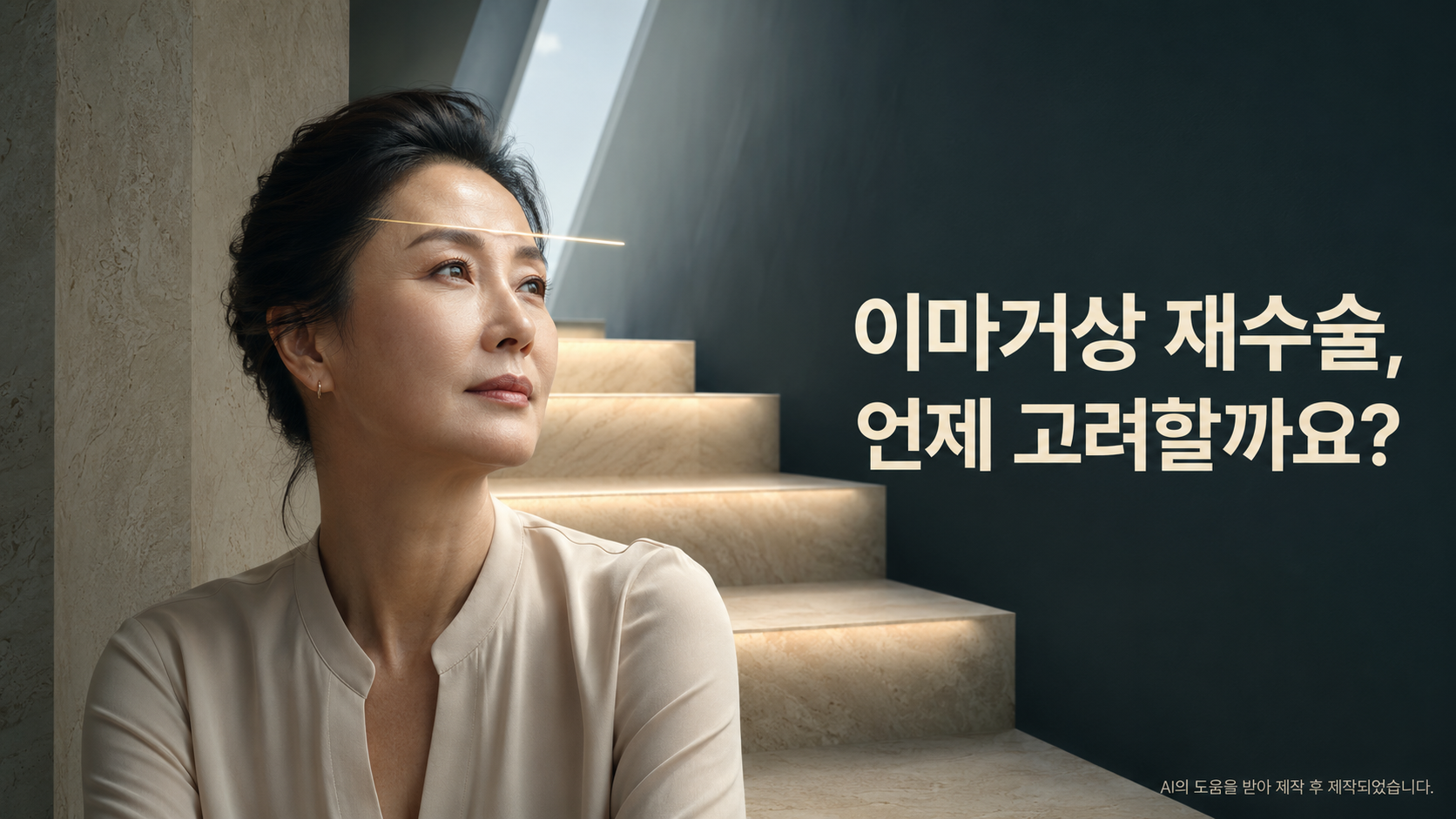 이마거상 재수술, 언제 고려해야 할까요?