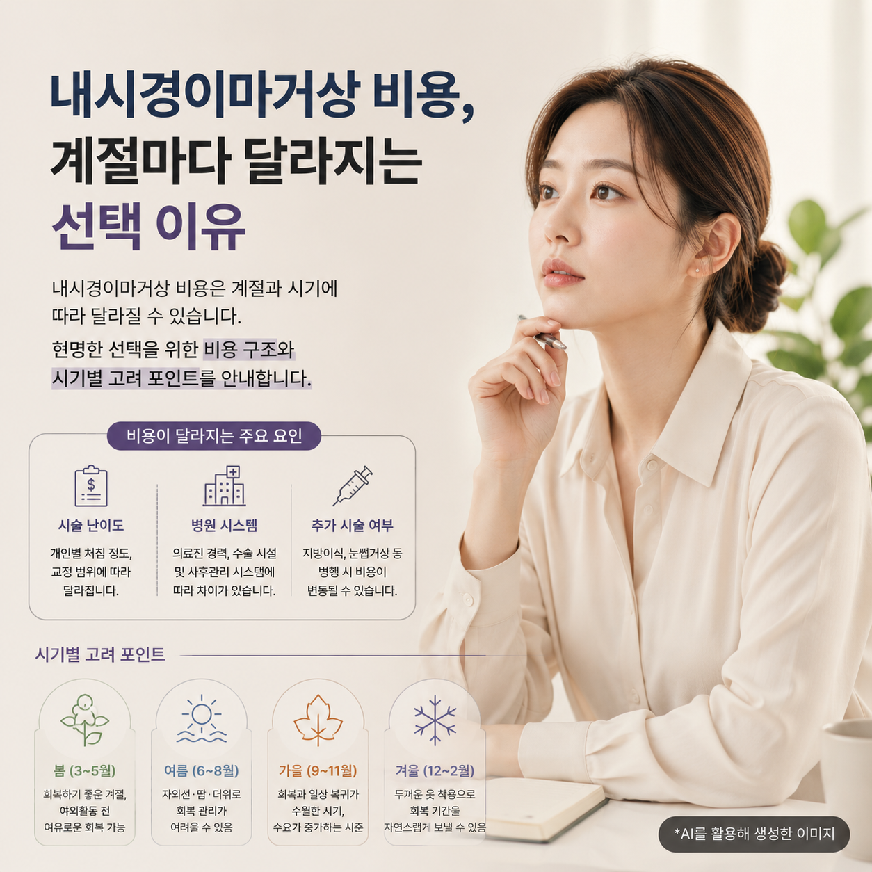 내시경이마거상 비용, 계절마다 달라지는 선택 이유
