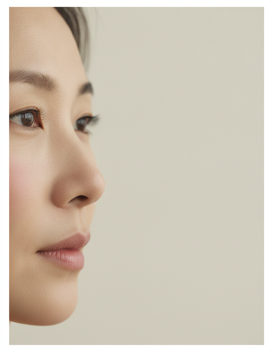 매부리코 교정하면 옆 라인이 얼마나 달라지나요?