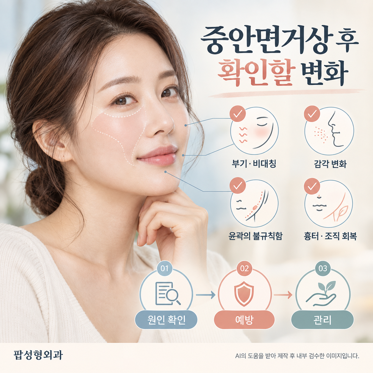 중안면거상 부작용이 생길 수도 있을까요?