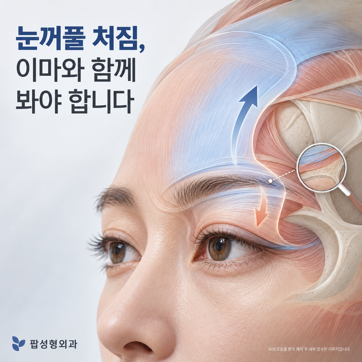 이마거상이 눈꺼풀 처짐에도 효과가 있나요?
