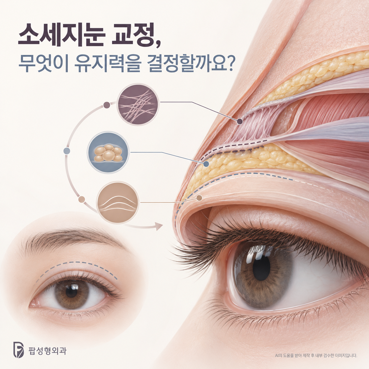 소세지눈 교정 후 효과가 얼마나 오래 유지되나요?