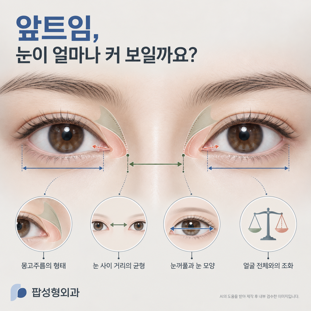 앞트임 하면 눈이 얼마나 커 보이나요? 기대보다 현실이 다른 이유