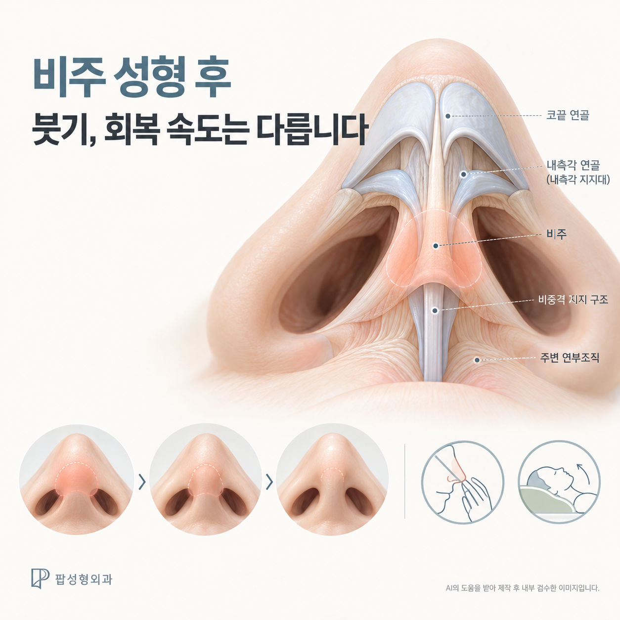 비주 성형 후 붓기가 완전히 빠지는 데 얼마나 걸리나요?