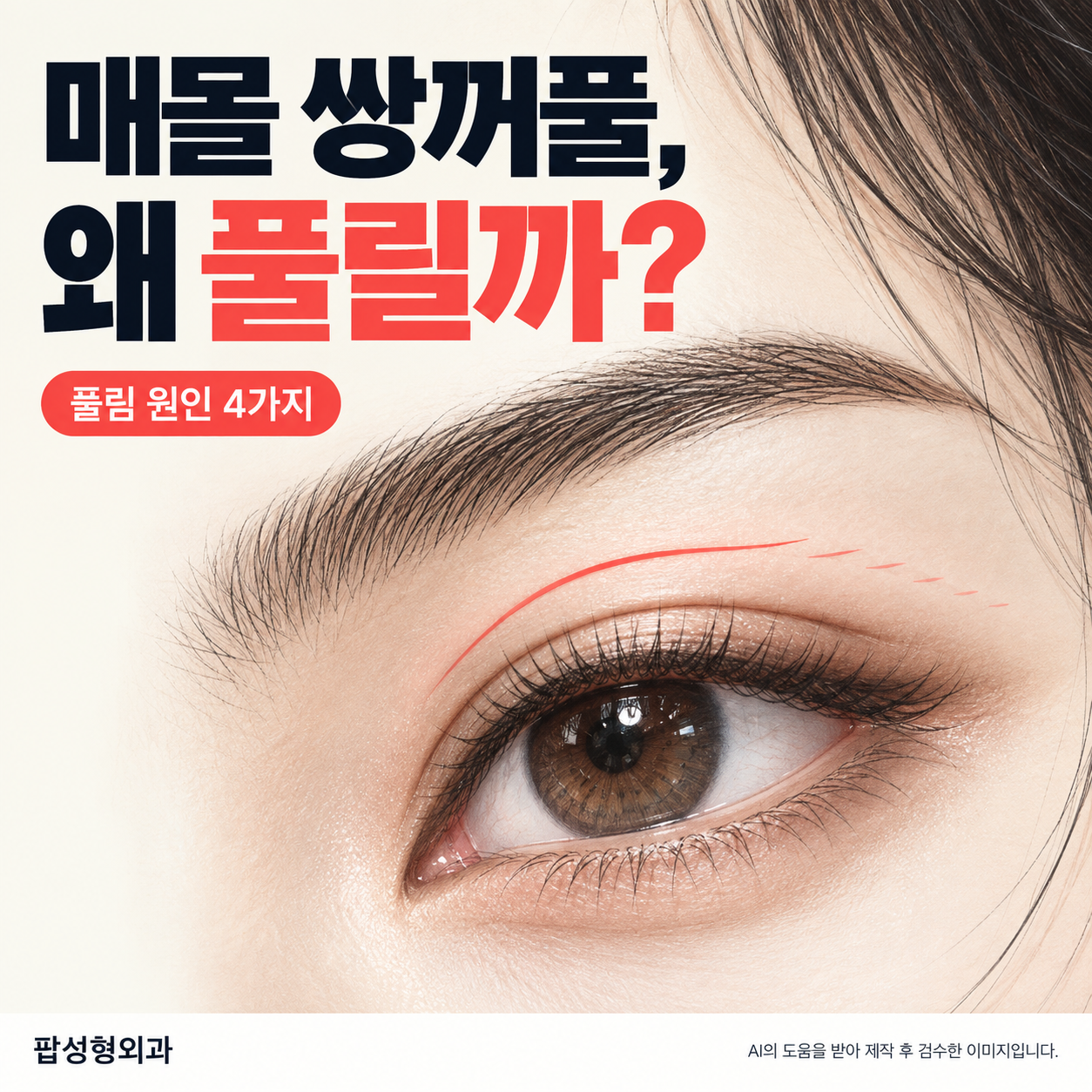 매몰 풀림, 이런 눈에서 잘 생겨요: 풀리는 사람 특징 4가지와 해결법