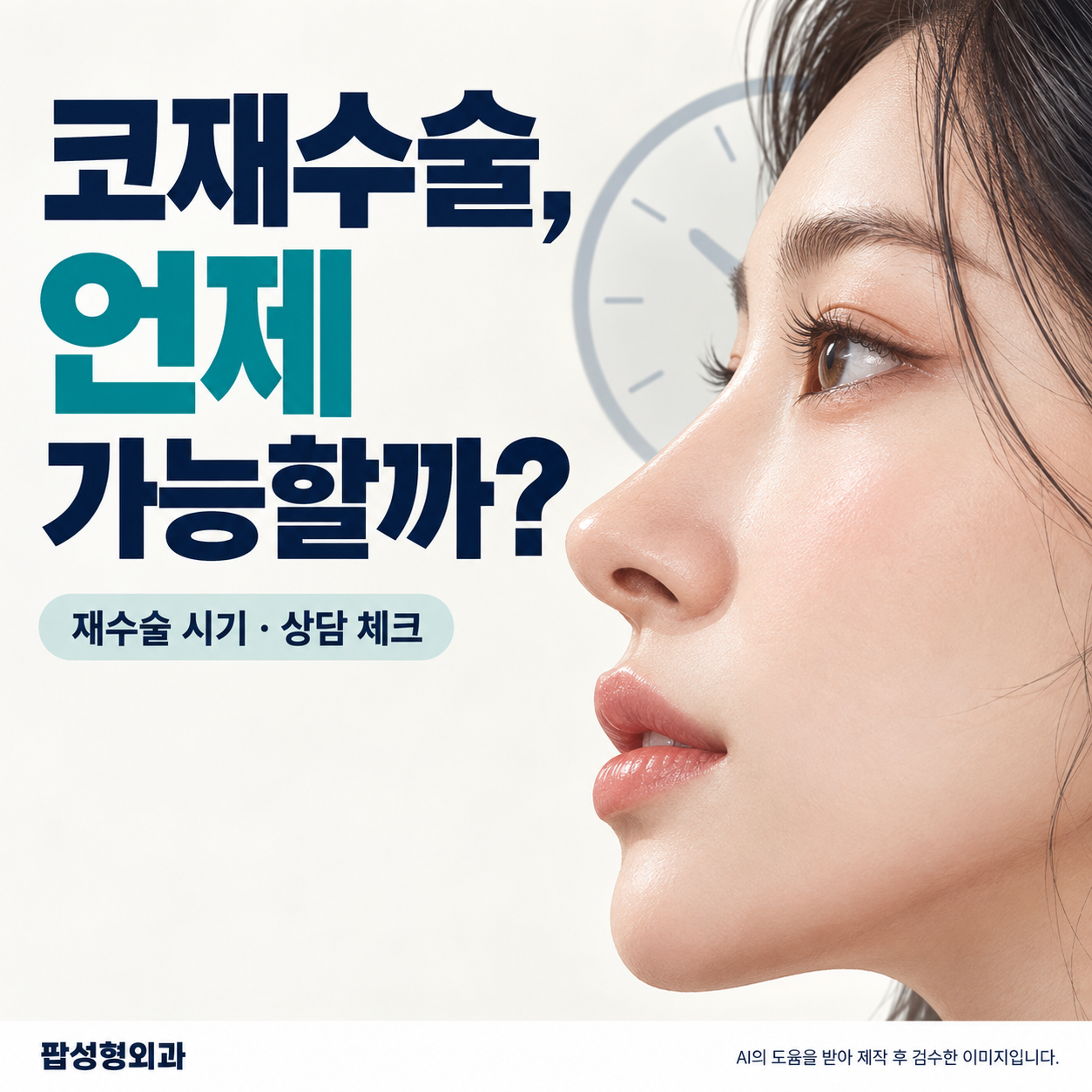 코재수술, 언제 해야 할까? 첫 수술 후 기다려야 하는 이유와 유형별 해법