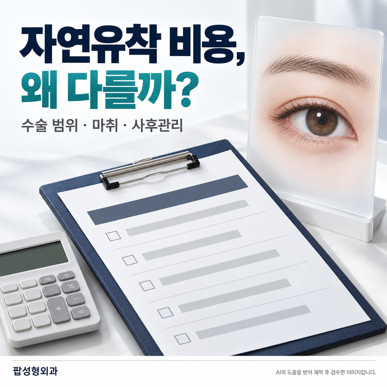 자연유착 비용, 병원마다 다른 이유와 견적 볼 때 확인할 것
